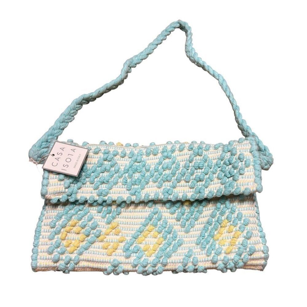 Casa Isota Hand Woven Made in Italy Tote NWT MSRP $447